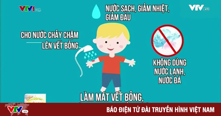 KỸ NĂNG SỐNG: PHÒNG TRÁNH VÀ SƠ CỨU BỎNG CHO TRẺ